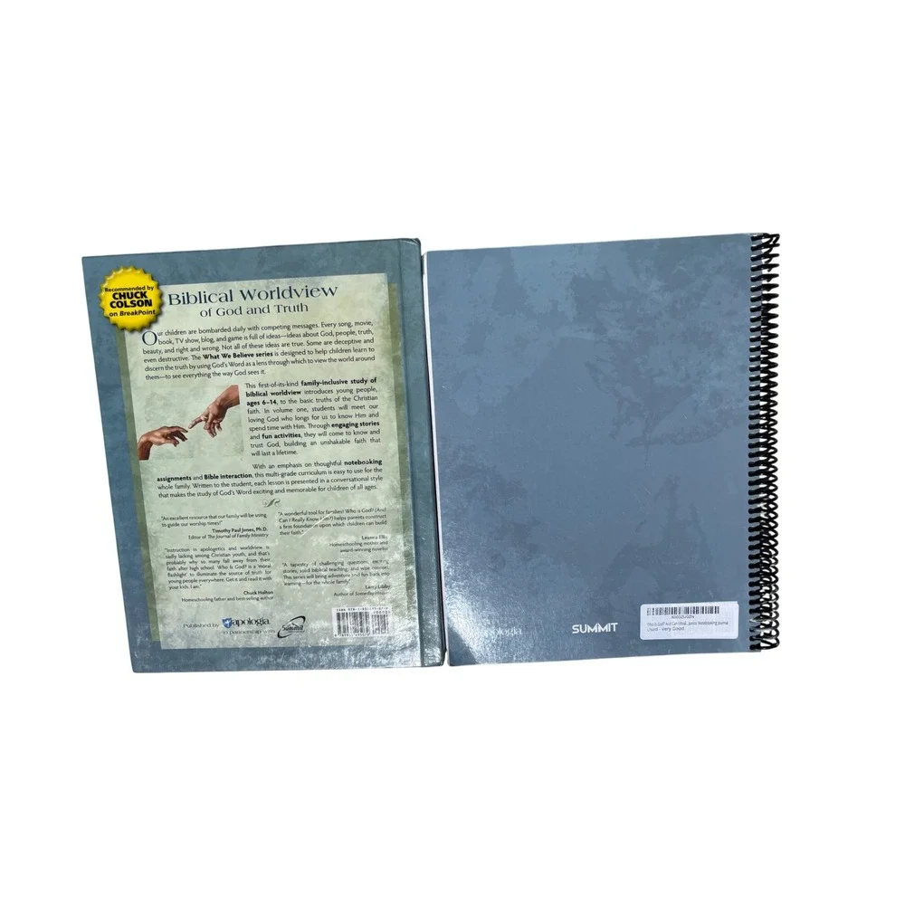 Apologia Who Is God Textbook & Junior‎ Workbook Set